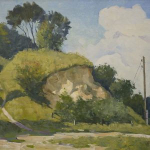 Mykoła Walentinowycz Jakunin. 1958. Charków. plener sedniwski. 1967. Płótno, olej. 65cm x 80cm